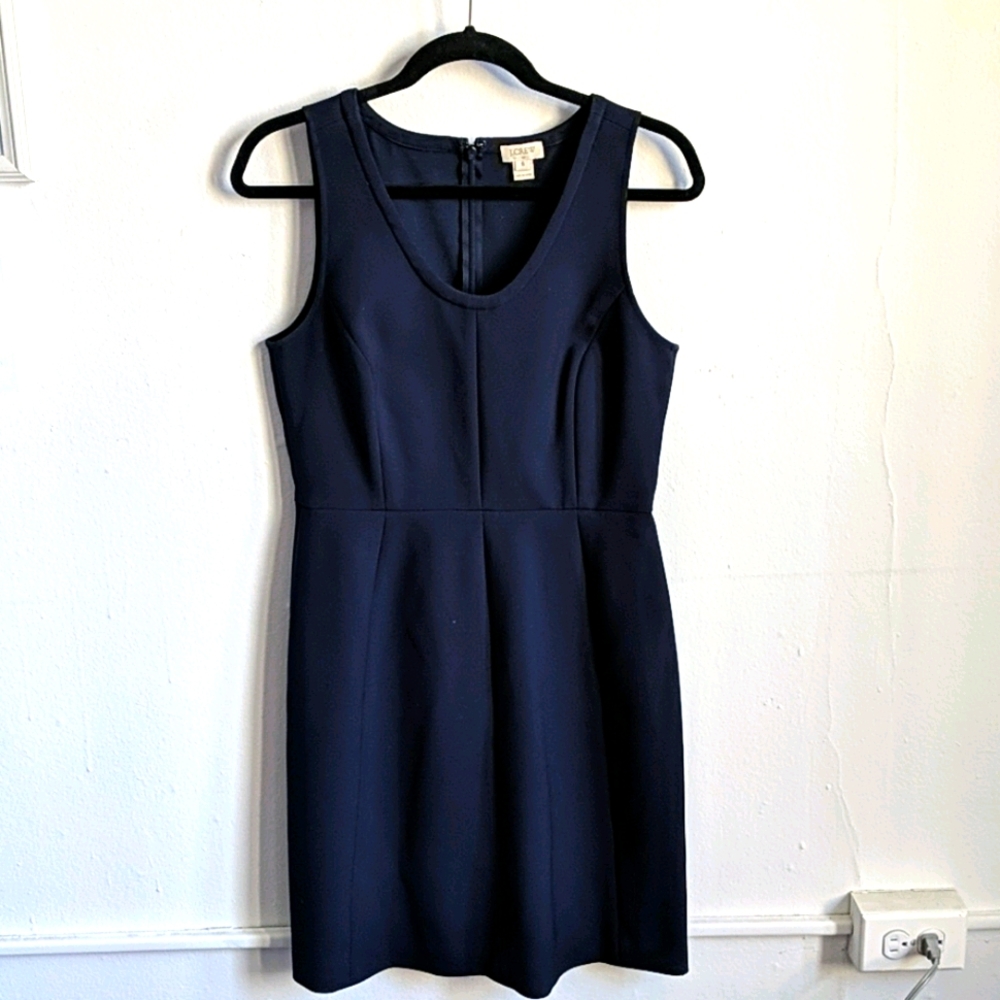 J. Crew Navy Dress